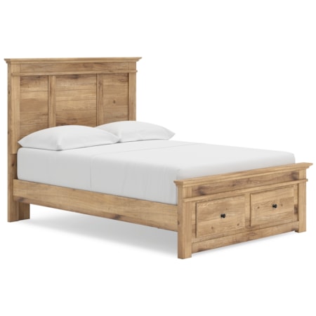 Full Panel Storage Bed