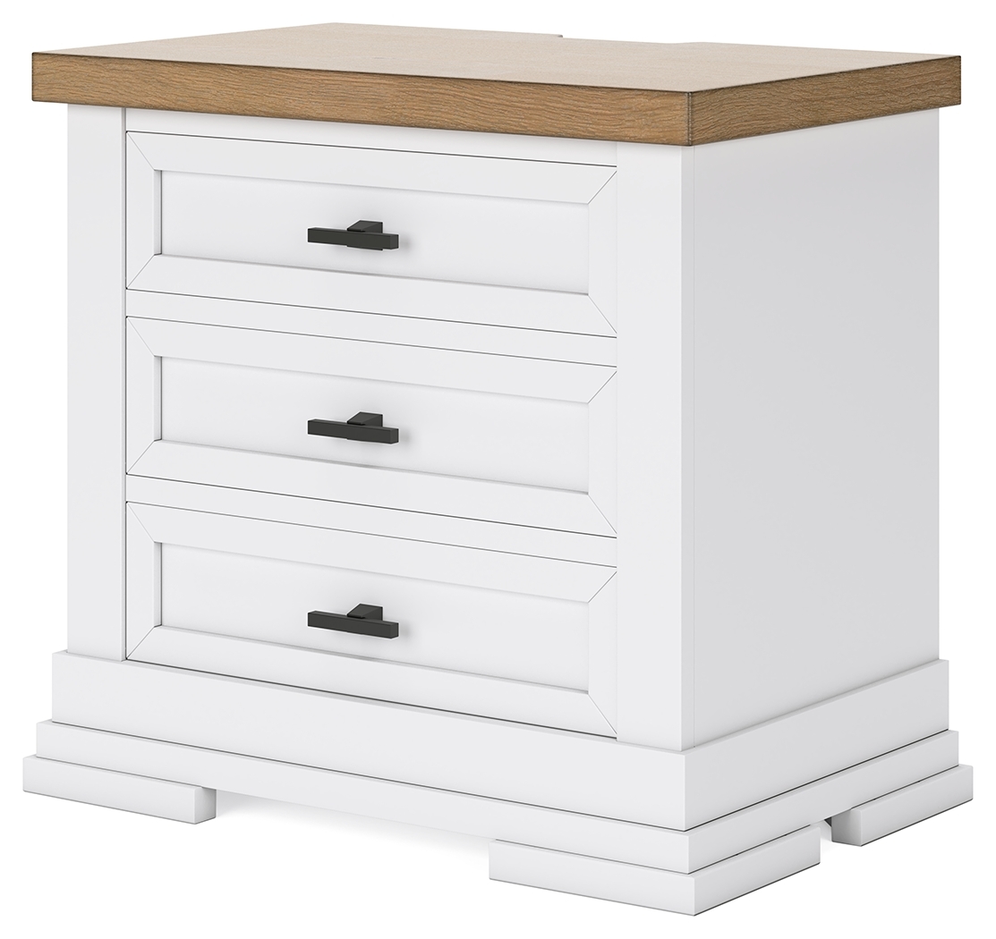 3-Drawer Nightstand
