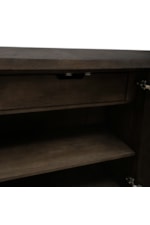 Liberty Furniture Cascade Falls Contemporary Storage Buffet with Hidden doors