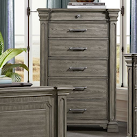 Transitional 6-Drawer Bedroom Chest