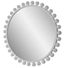 Uttermost Cyra Cyra White Round Mirror