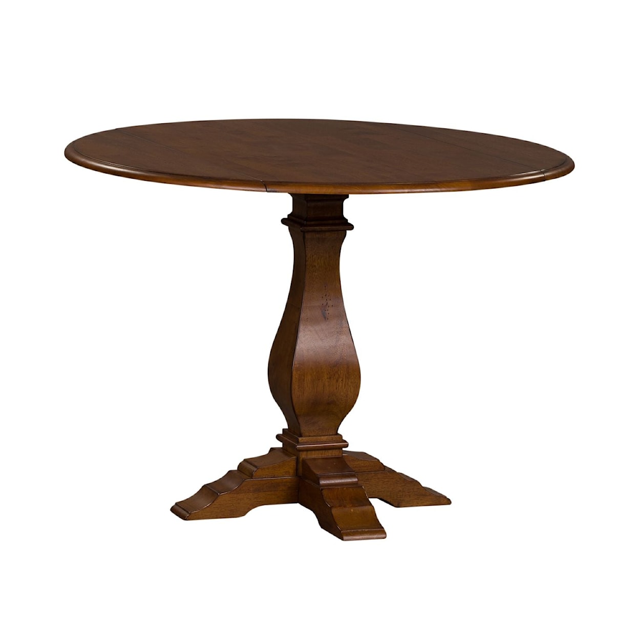 Liberty Furniture Creations II Drop Leaf Pedestal Table