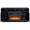 Legends Furniture Sunset 67" TV Stand with Fireplace