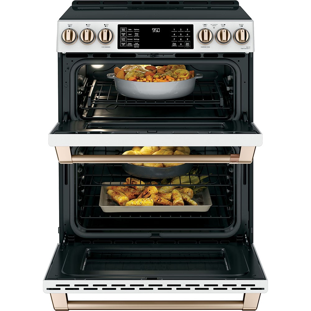 Induction and Convection Double Oven Range