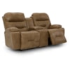 Bravo Furniture Ryson Rocker Reclining Console Loveseat