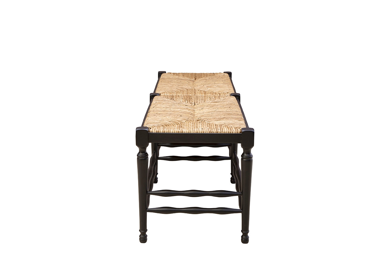 Furniture Classics Furniture Classics Bench with Woven Rush Seat