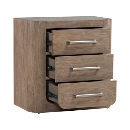 3-Drawer Nightstand