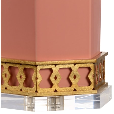 Miriam Table Lamp - Coral