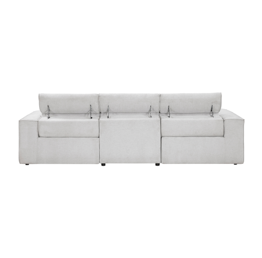 Homelegance Phoebe Dual Power Reclining Sofa