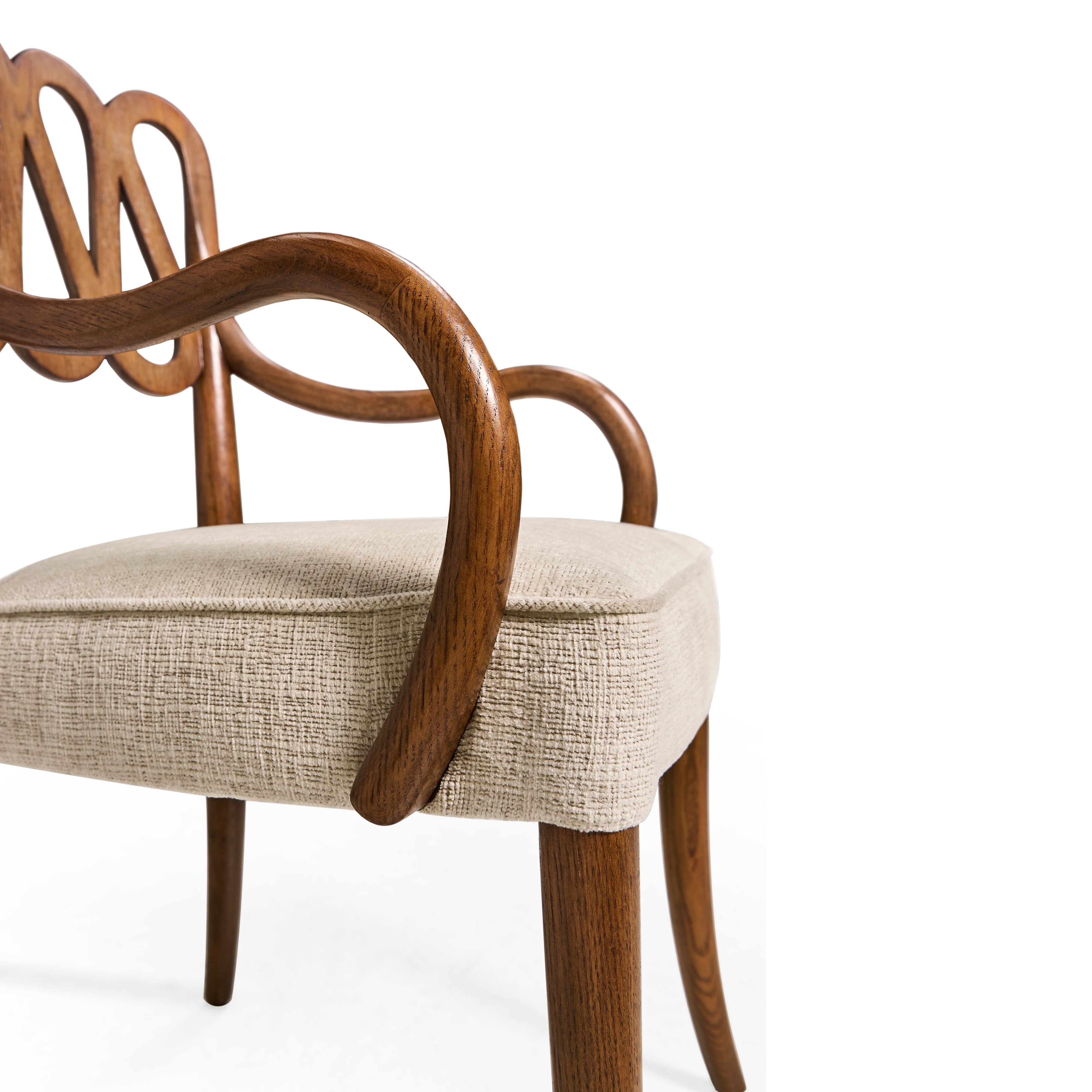 Jonathan Charles William Yeoward Ampney Toasted Oak Arm Chair