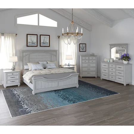Coastal Queen 4-Piece Bedroom Set