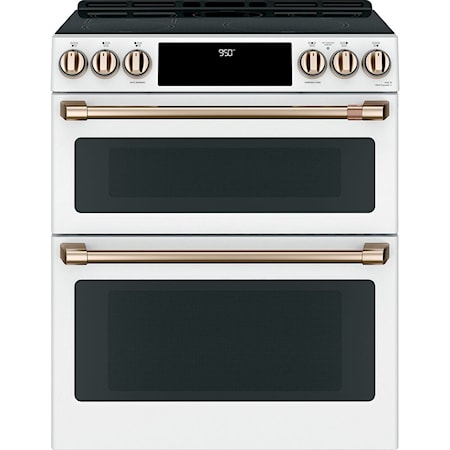 Induction and Convection Double Oven Range