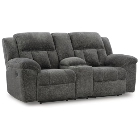 Reclining Loveseat With Console