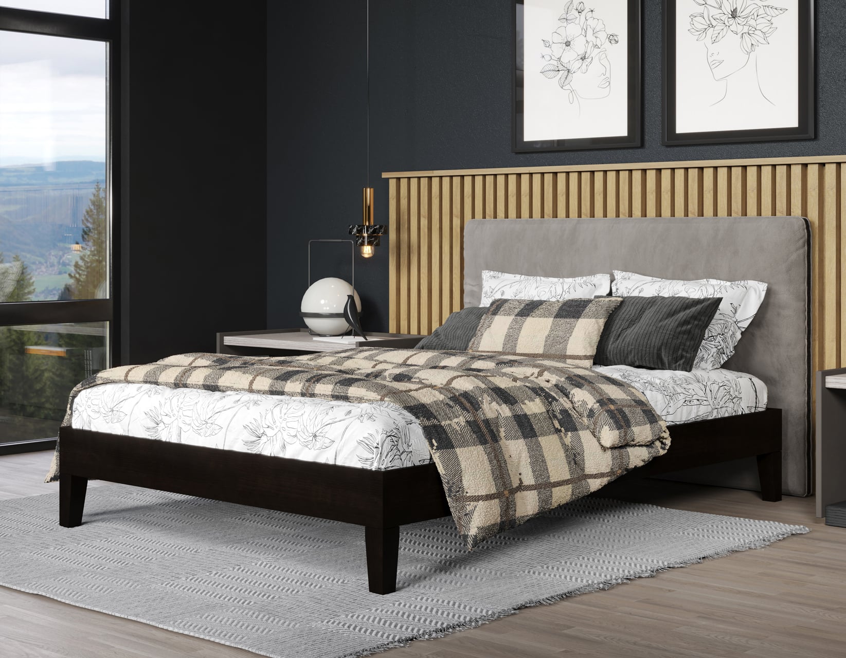 Steve Silver Nix Full Platform Bed