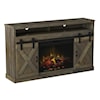 Legends Furniture Farmhouse 66" Fireplace Console