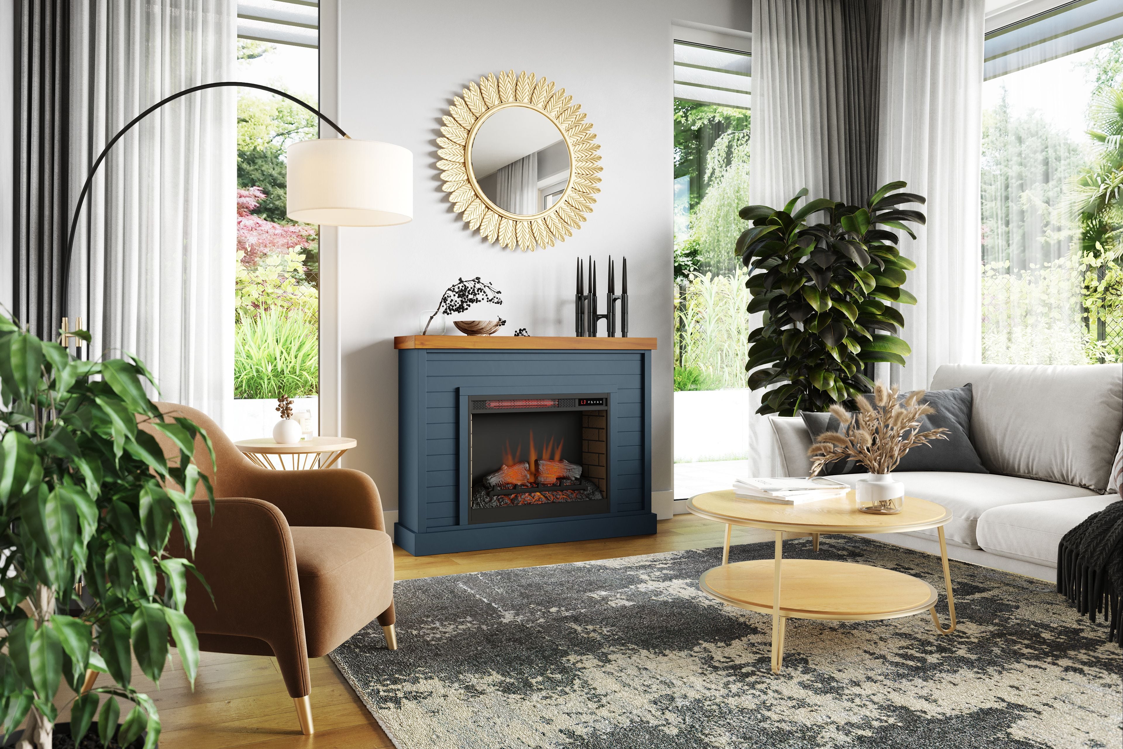 Legends Furniture Washington Fireplace Mantle