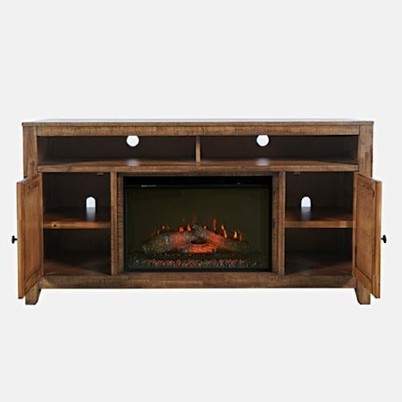 Fireplace with Logset