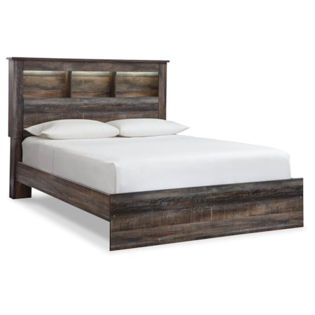 Queen Bookcase Bed