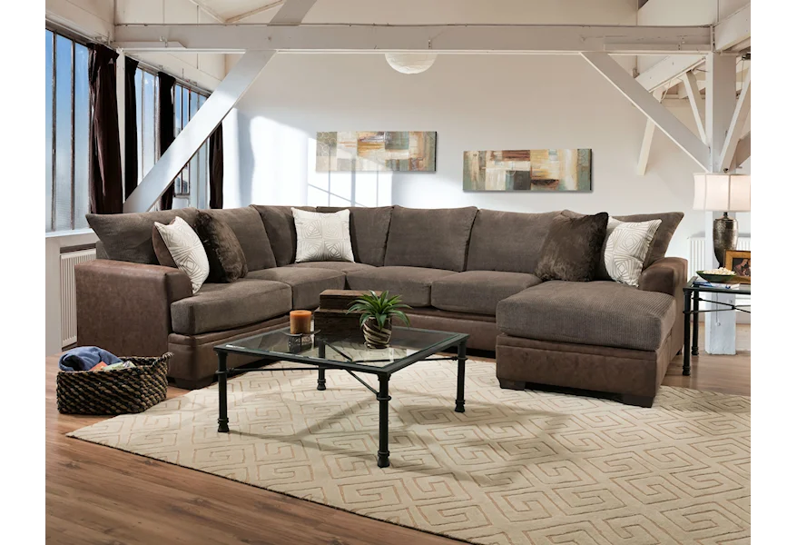 6800 Sectional Sofas by Peak Living at Prime Brothers Furniture