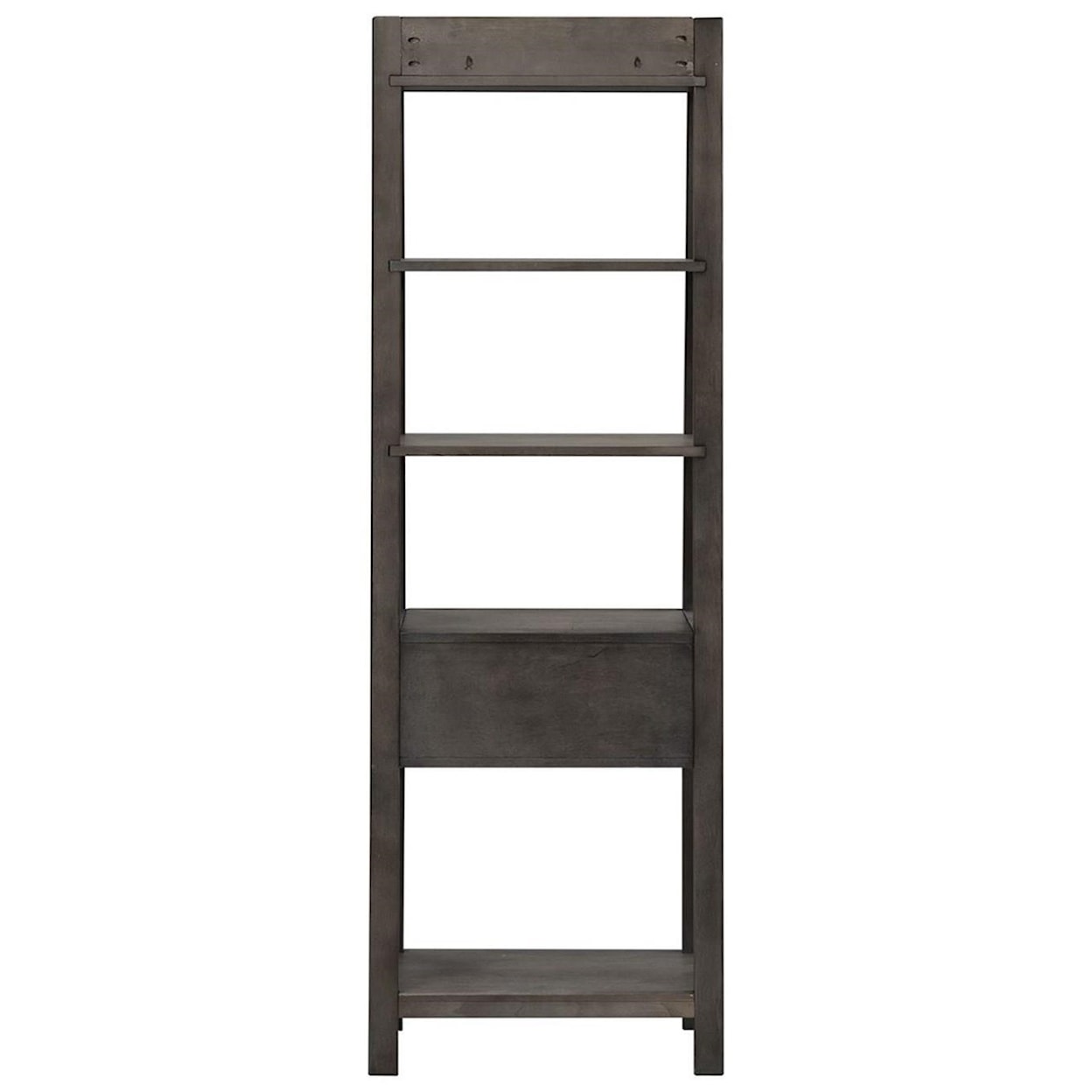 Libby Modern Farmhouse Leaning Bookcase