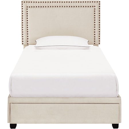 Twin Upholstered Bed