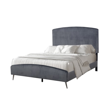 Queen Bed Upholstered