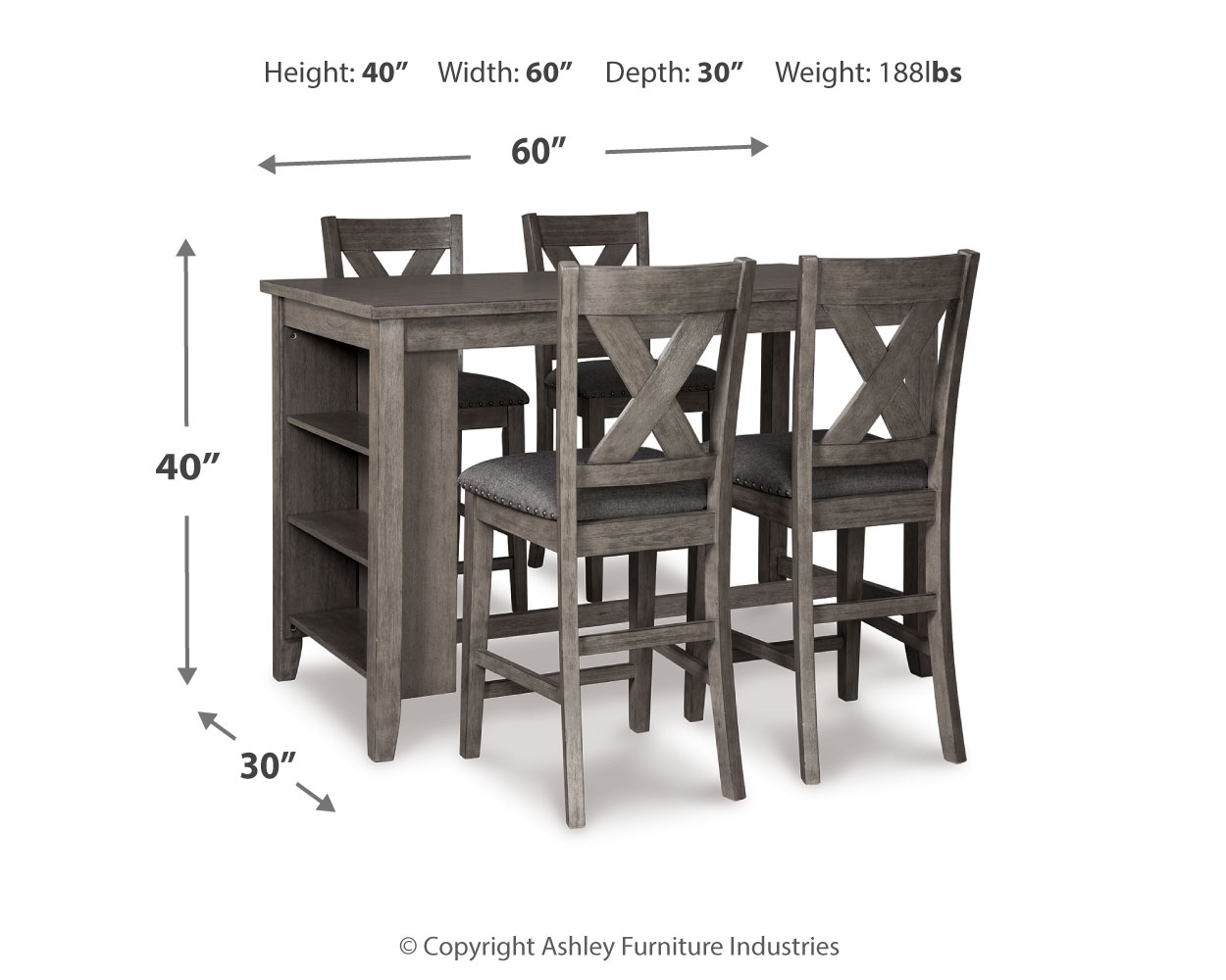 Signature Design by Ashley Caitbrook Dining Room Set