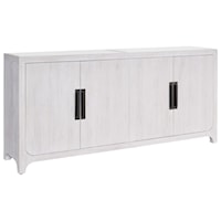 Contemporary 4-Door Credenza