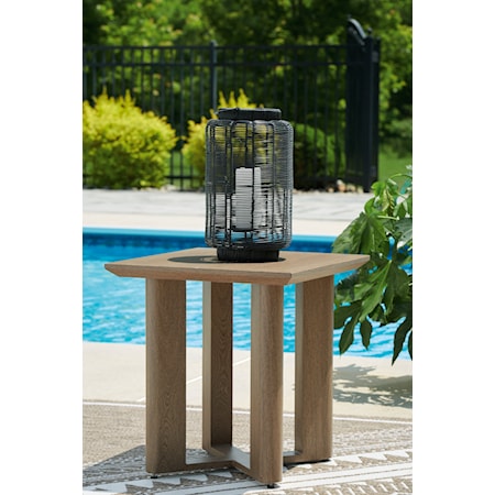 Outdoor End Table