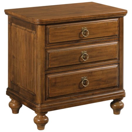 3-Drawer Nightstand