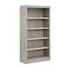 Winners Only Fresno 5-Shelf Bookcase