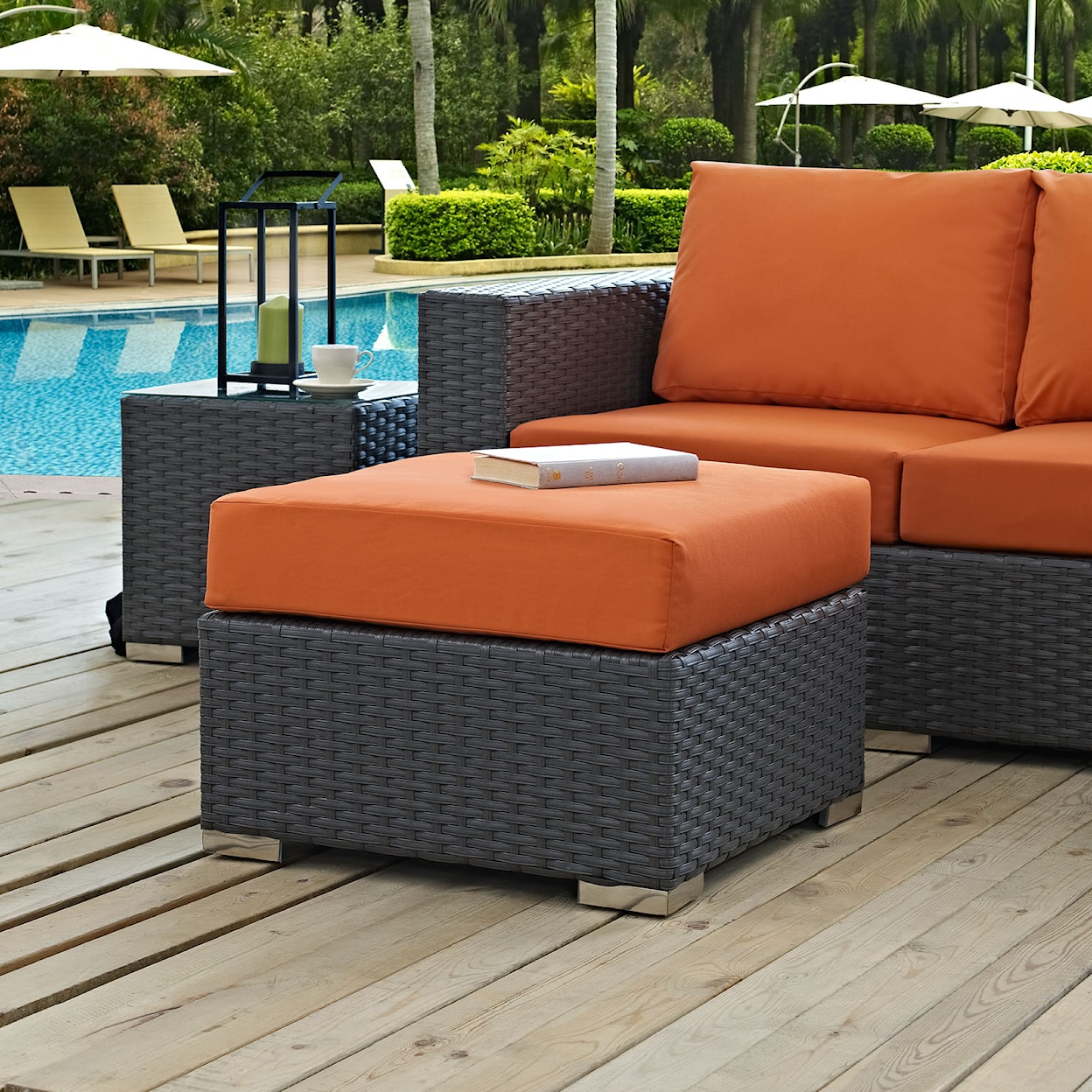 Modway Sojourn Outdoor Ottoman