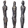 Uttermost Accessories - Statues and Figurines Stand Together Aged Gold Figurine