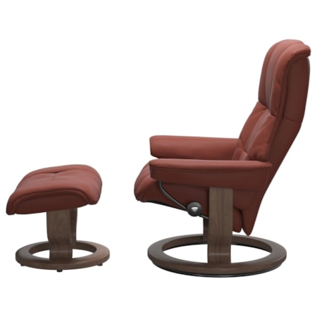 Large Reclining Chair and Ottoman