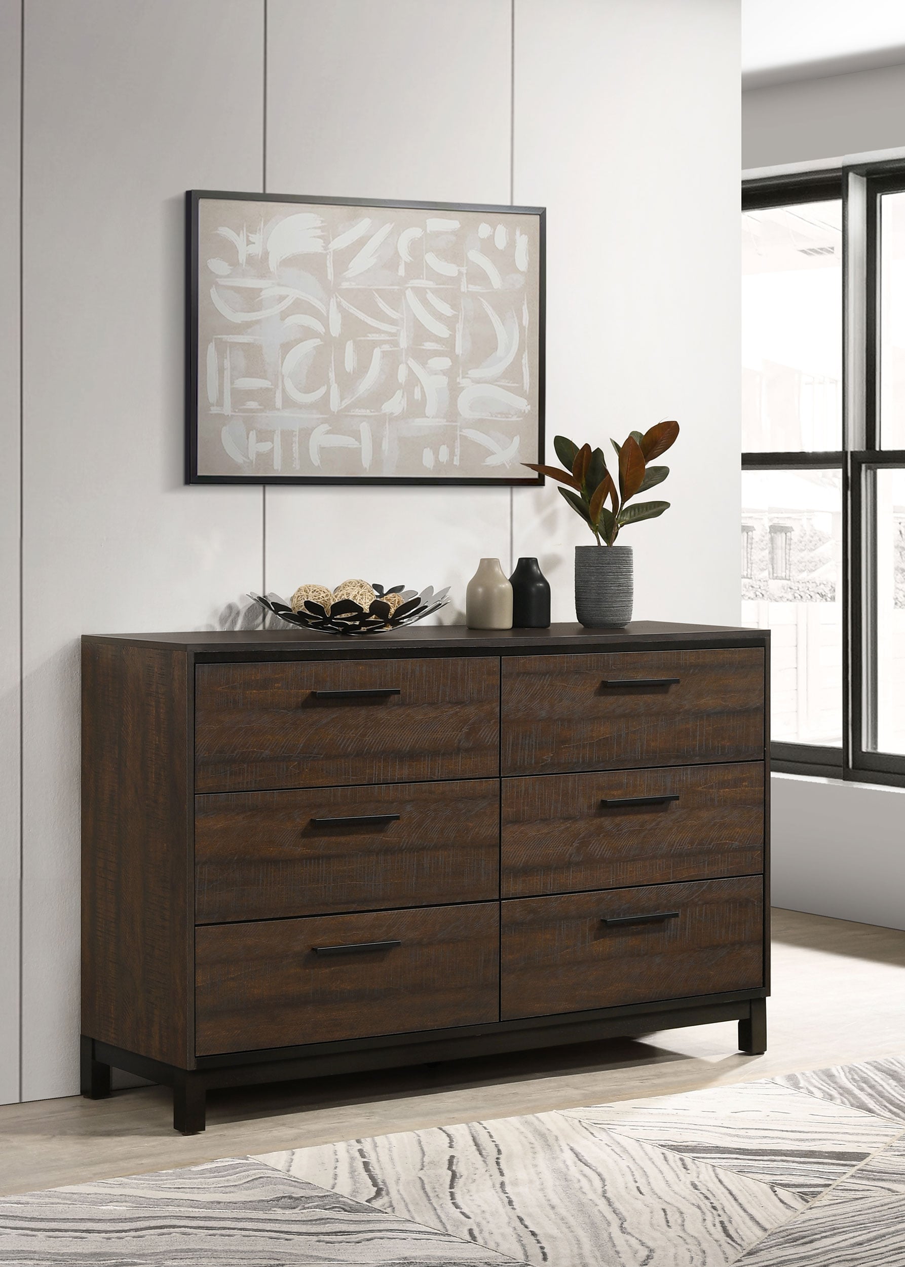 Edmonton 6-drawer Dresser