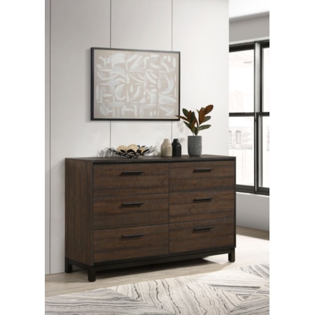 Edmonton 6-drawer Dresser