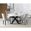 Steve Silver Xena Dining Set with 4 Side Chairs
