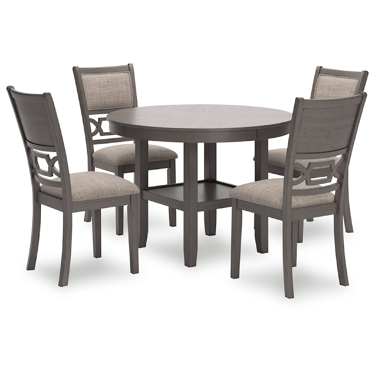Ashley Furniture Signature Design Wrenning Dining Room Table Set