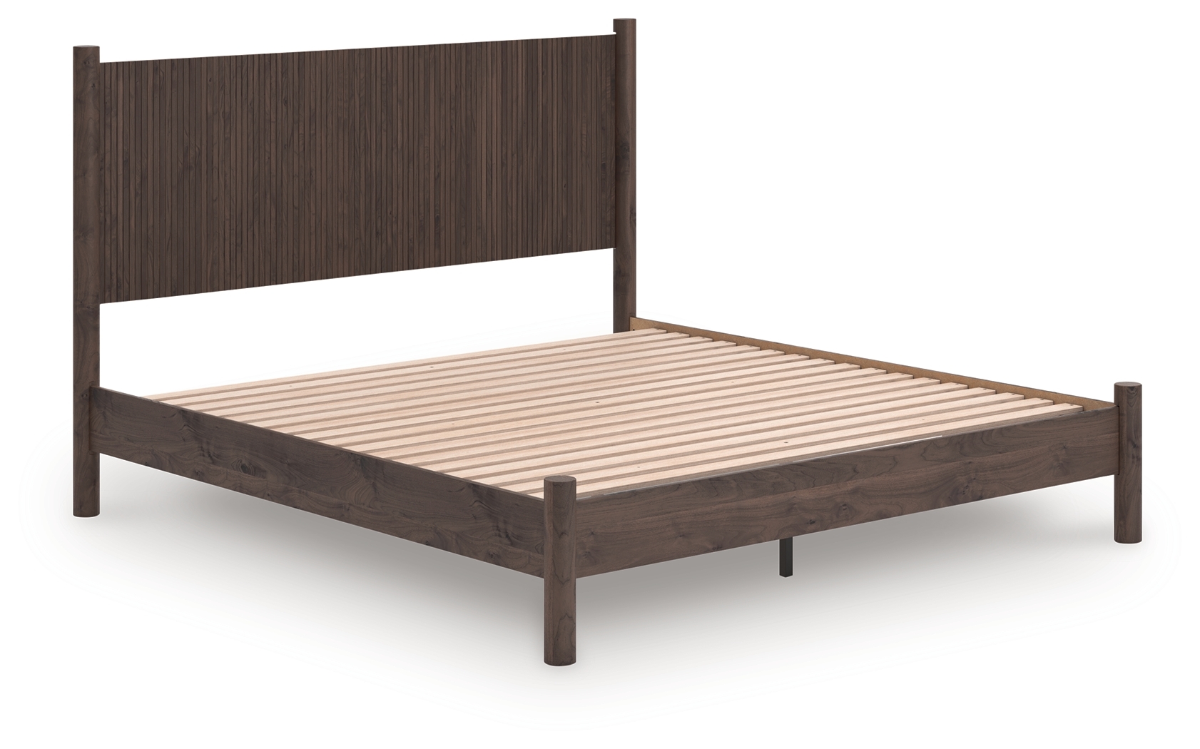 King Panel Platform Bed