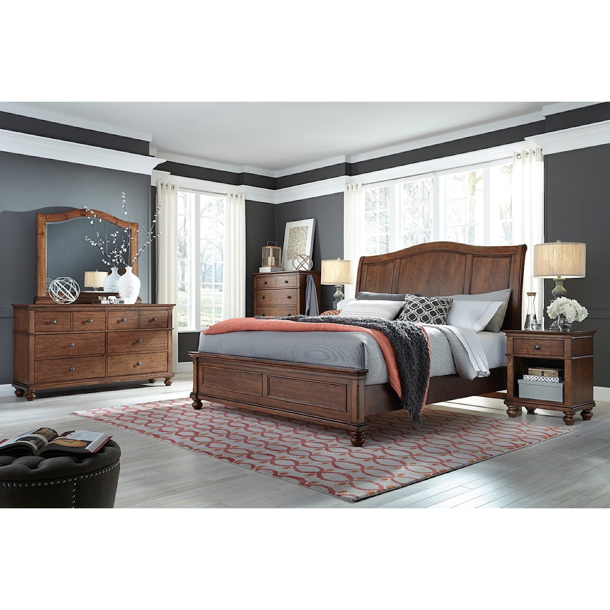 Aspenhome Oxford 6-Drawer Dresser