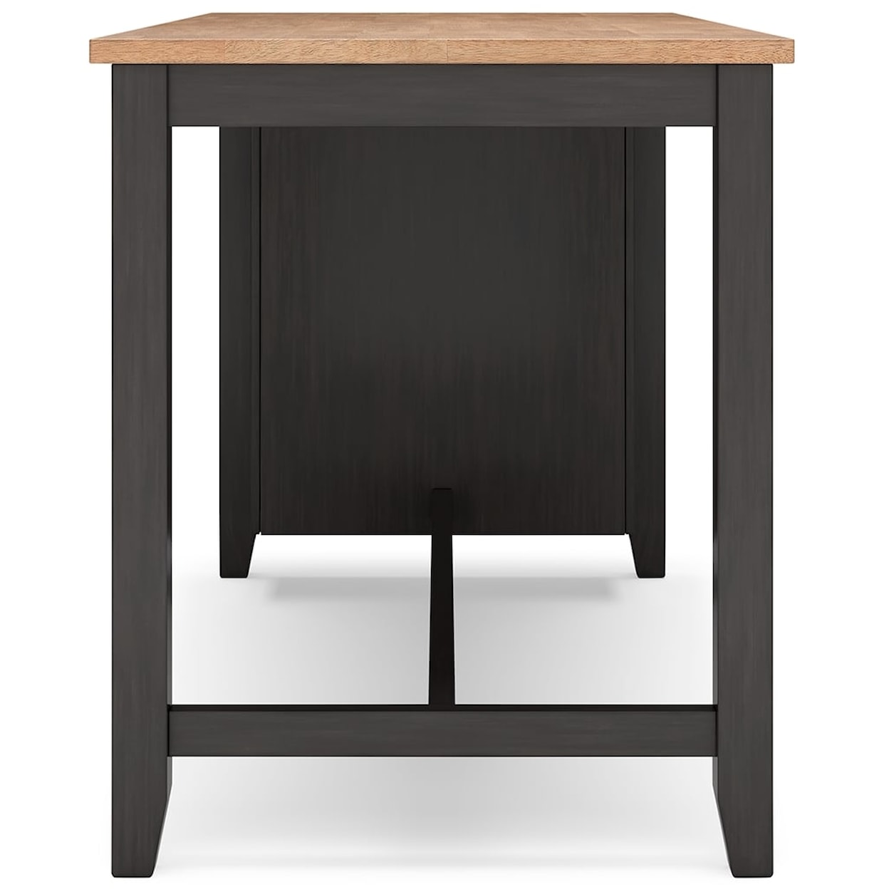 Signature Design by Ashley Gesthaven D396-13 Casual 3-Shelf Counter ...