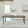 Libby Americana Farmhouse Rectangular Dining Table