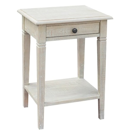 1-Drawer Chairside Table