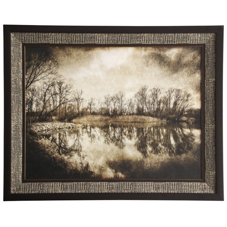 StyleCraft Wall Décor Lake Print