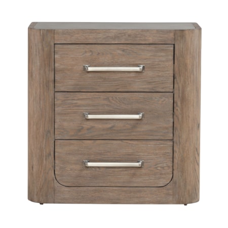 3-Drawer Nightstand