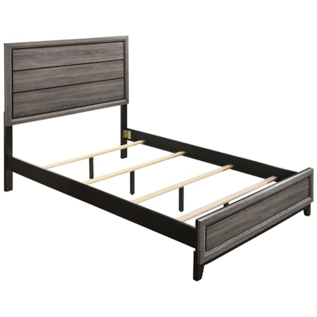 Watson Wood Cal King Panel Bed