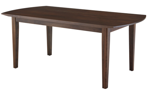 Transitional 72" Rectangular Table with 1.25" Top