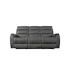Bassett Wendell Power Headrest & Lumbar Reclining Sofa