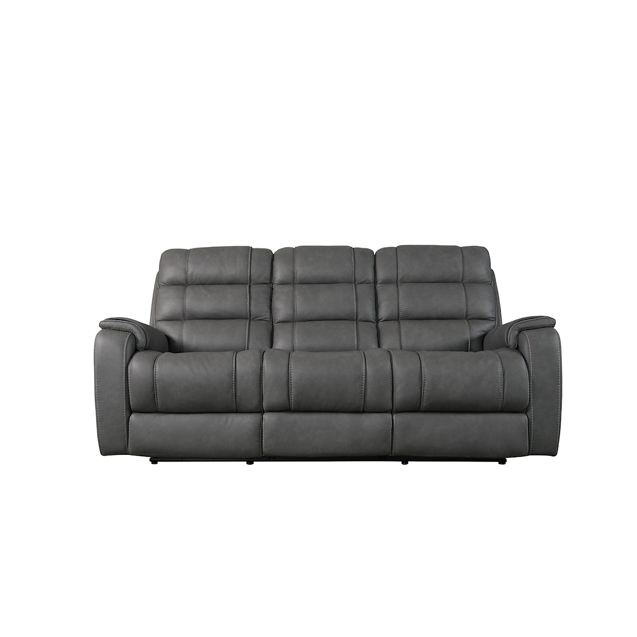 Bassett Wendell Power Headrest & Lumbar Reclining Sofa