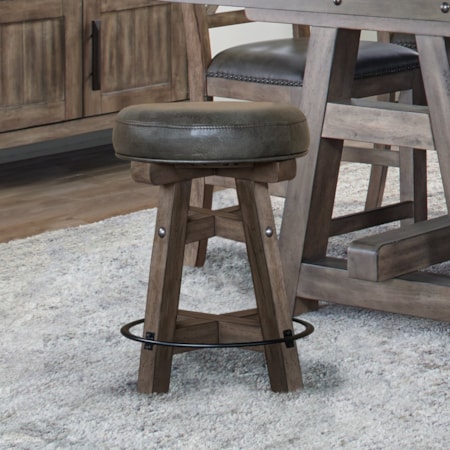 Swivel Counter-Height Stool